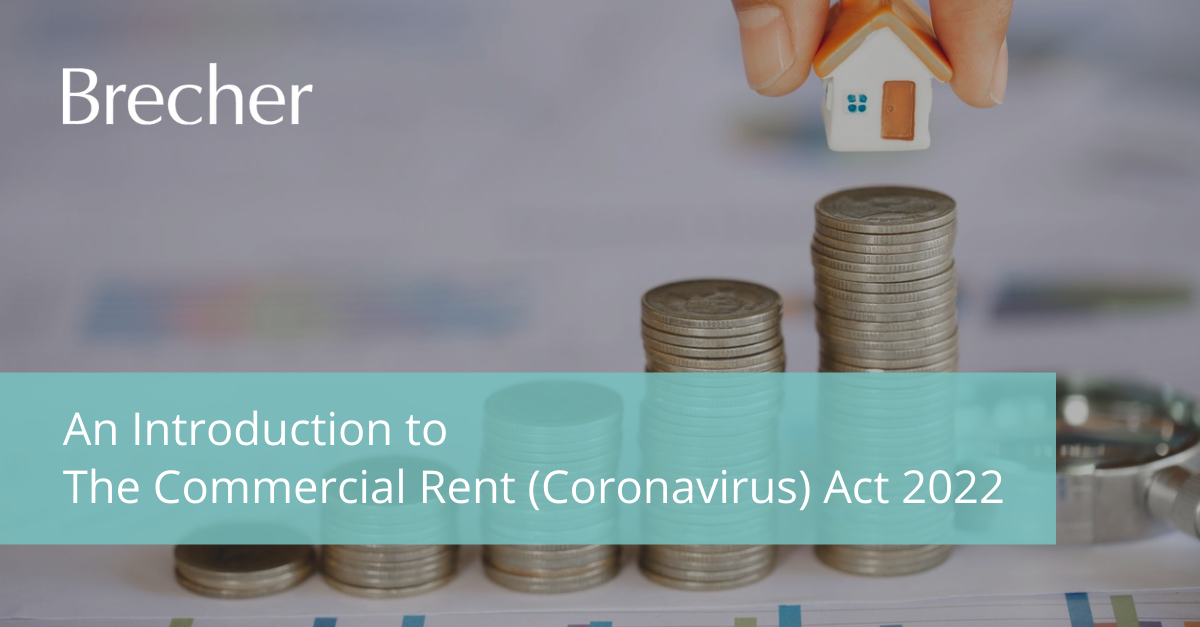 COVID19 Rent Arrears An Introduction to The Commercial Rent